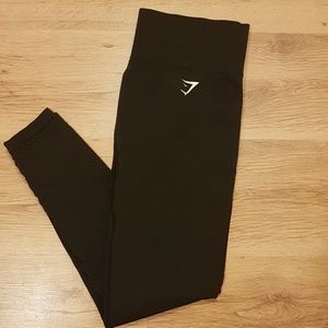 Gymshark Vital Seamless Black leggings Large